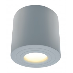 Plafoniera da Soffitto Rotonda MALAGA Grigio Marina GU10 Max 7W IP65