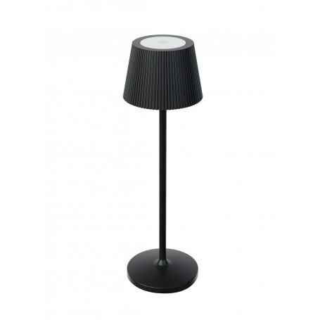 Lampada da Tavolo LED Ricaricabile EMMA MINI Nera 1,5W 3000K IP54