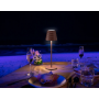 Lampada da Tavolo LED Ricaricabile MAYA Corten 3W 3000K IP54