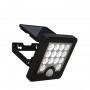 Faro da Esterno LED Solare 40W 6500K Nero con Sensore Movimento IP65
