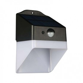 Applique da Parete LED Solare 2W 4000K 220lm con Sensori