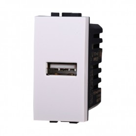 Presa USB 2.1 AMH Bticino Living Light LB2401