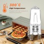 12 Pezzi Lampadina Alogena G9 40W 230V Luce Calda 2700K