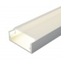 Profilo in Alluminio 2 Metri per Doppia Striscia Led Piatto XL Anodizzato