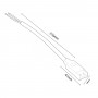 Cavo Adattatore Con Clip Per Striscia Led 220V Mod. COBPOINT / XRAY