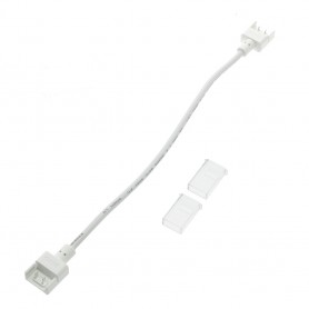 Connettore Intermedio Con Cavo Per Strip Led 220V 2 PIN IP68 Mod. COBPOINT / XRAY