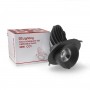 Faro LED da Incasso 30W Orientabile Tricolor CCT Foro Ø150mm Nero CRI90