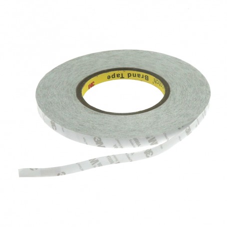 Nastro Biadesivo per Applicazione Striscia Led 8mm Bobina 50 metri 3M