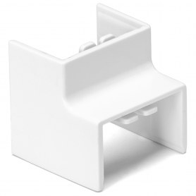 Angolo Interno Per 2 Canaline Passacavi 25X16 In Plastica Bianco
