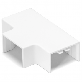Angolo a T Per 3 Canaline Passacavi 25X16 In Plastica Bianco