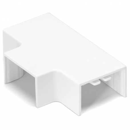 Angolo a T Per 3 Canaline Passacavi 25X16 In Plastica Bianco