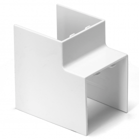 Angolo Interno Per 2 Canaline Passacavi 40X40 In Plastica Bianco