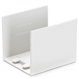 Connettore Giunto Per Canaline Passacavi 40X40 In Plastica Bianco