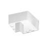 Angolo a L Per 2 Canaline Passacavi 60X40 In Plastica Bianco