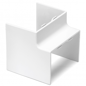 Angolo Interno Per 2 Canaline Passacavi 60X40 In Plastica Bianco