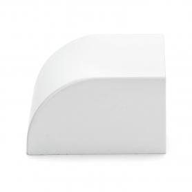 Tappo Di Chiusura Per Canaline Passacavi 60X40 In Plastica Bianco
