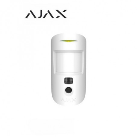 Ajax Sensore di movimento con fotocamera (MotionCam) bianco - PET Immune