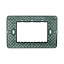 Supporto 3 Moduli Compatibile Vimar Plana Ettroit