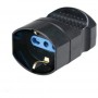 Presa Volante Bipasso Schuko 2P + T Nera ProPart