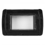 Placca Idrobox 3 Moduli Nera IP55 Compatibile Bticino Living Light