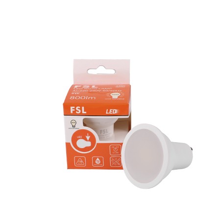 Lampadina Led FSL GU10 6W  Luce Calda 3000K 520LM 100° CRI80