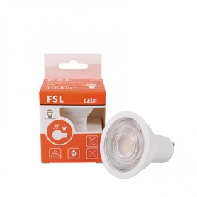Lampadina Led FSL GU10 6W Luce Naturale 4000K 510LM 38° CRI80