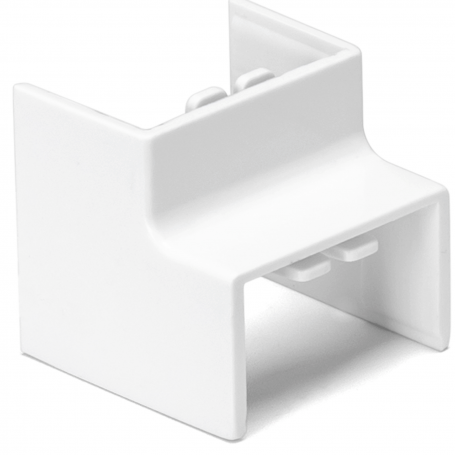 Angolo Interno Per 2 Canaline Passacavi 40X25 In Plastica Bianco