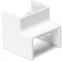 Angolo Interno Per 2 Canaline Passacavi 40X25 In Plastica Bianco