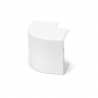 Angolo Esterno Per 2 Canaline Passacavi 40X25 In Plastica Bianco
