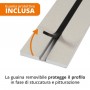 Kit 7 Pezzi Taglio di Luce Idrorepellente Integrati Nel Cartongesso 2 mt x 12 cm
