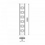 Striscia Led COB MAORI 20W/MT 24V IP20 8mm Luce 3000K 5MT