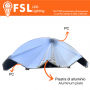 Plafoniera Lineare Batten LED 18W 60cm 3 in 1 CCT 3000-4000-6500K FSL