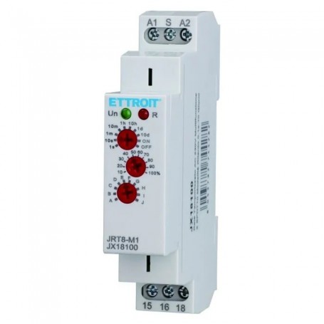 Ettroit Relè Temporizzato Multifunzione AC 230V 1 SPDT 10 Funzioni 0.1s–10 Giorni