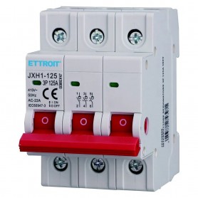 Ettroit Interruttore Sezionatore DIN 3P 125A 415V JX439800