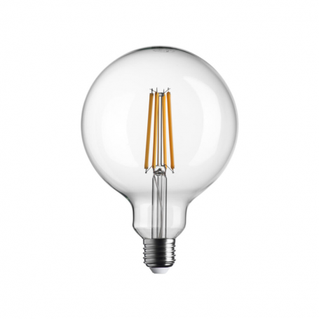Lampadina Led a Filamento E27 G125 7W Luce 2700K Bot Lighting Kai