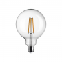 Lampadina Led a Filamento E27 G125 7W Luce 2700K Bot Lighting Kai