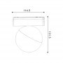 Faretto LED Slim Series 10W CCT Per Binario Magnetico Bianco 42V