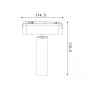 Faretto LED Slim Series 15W CCT Per Binario Magnetico Bianco 42V