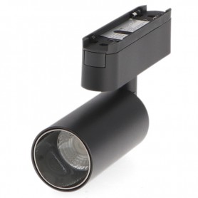 Faretto LED Slim Series 12W CCT Per Binario Magnetico Nero 42V