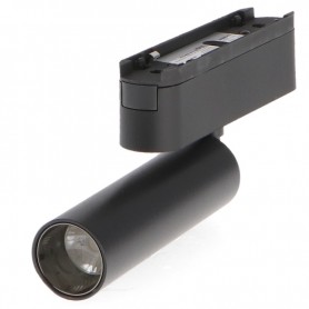 Faretto LED Slim Series 7W CCT Per Binario Magnetico Nero 42V