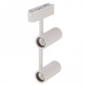 Faretto LED Atlaf Slim Series 16W CCT Per Binario Magnetico Bianco 42V