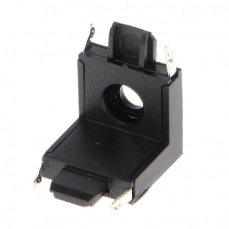 Raccordo a L Verticale Bianco/Nero Per Binario Magnetico Serie Slim 42V