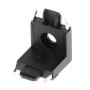 Raccordo a L Verticale Bianco/Nero Per Binario Magnetico Serie Slim 42V