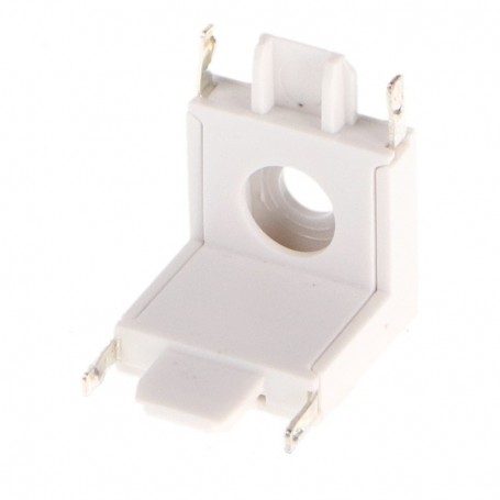 Raccordo a L Verticale Bianco/Nero Per Binario Magnetico Serie Slim 42V