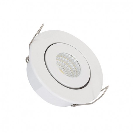 Faretto Spot Punto Luce Led COB 1W IP20 Foro 45mm 5000K 90 Lumen