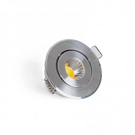 Faretto Spot Punto Luce Led COB 1W IP20 Foro 45mm 2700K 90 Lumen