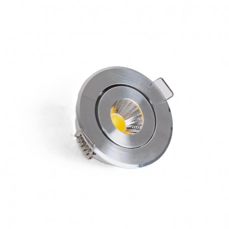 Faretto Spot Punto Luce Led COB 1W IP20 Foro 45mm 2700K 90 Lumen
