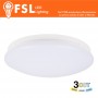 Plafoniera LED 18W Ø312 x 82mm 3 in 1 CCT 3000-4000-6500K IP44 FSL