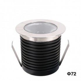 Segnapasso Punto Luce LED Spotlight Waterproof 9W 3000K 72*75mm IP65