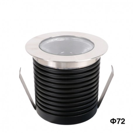 Segnapasso Punto Luce LED Spotlight Waterproof 9W 3000K 72*75mm IP65
